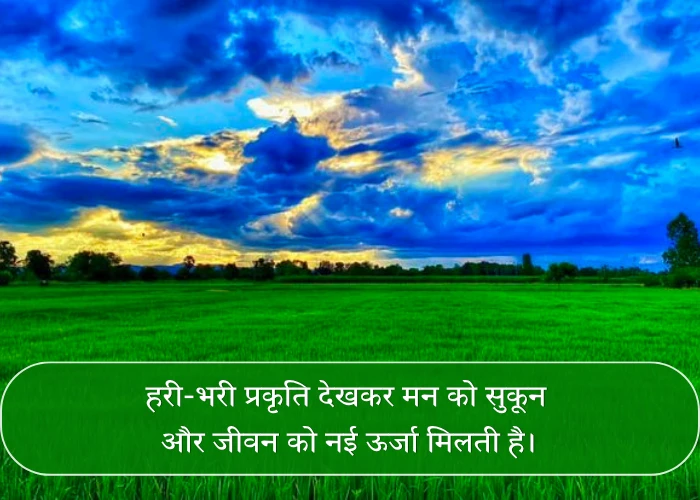 Green Nature Quotes