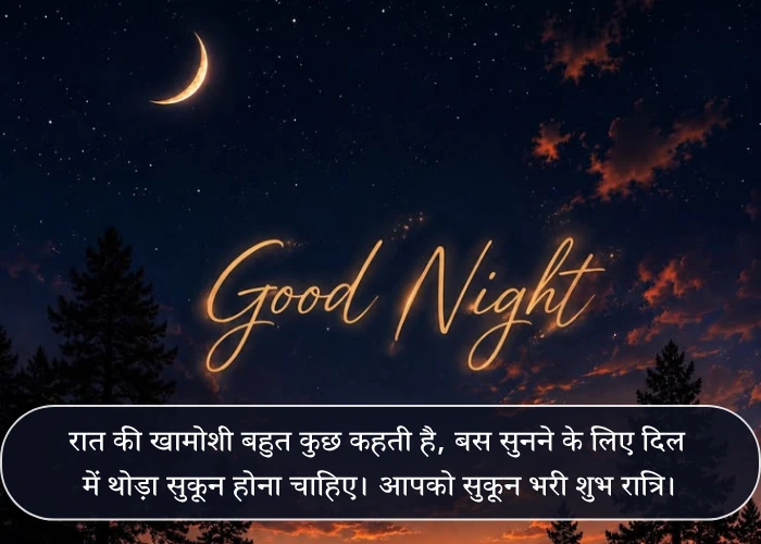 Heart Touching Good Night Quotes in Hindi Heart Touching Good Night Quotes in Hindi