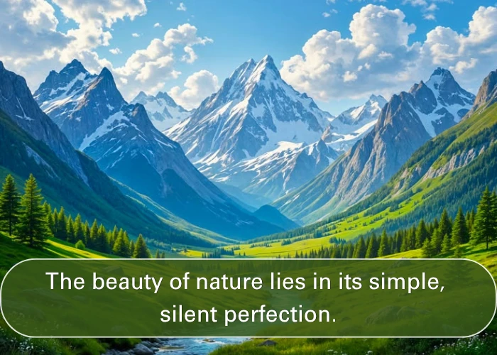 Nature Quotes in English Nature Quotes in English