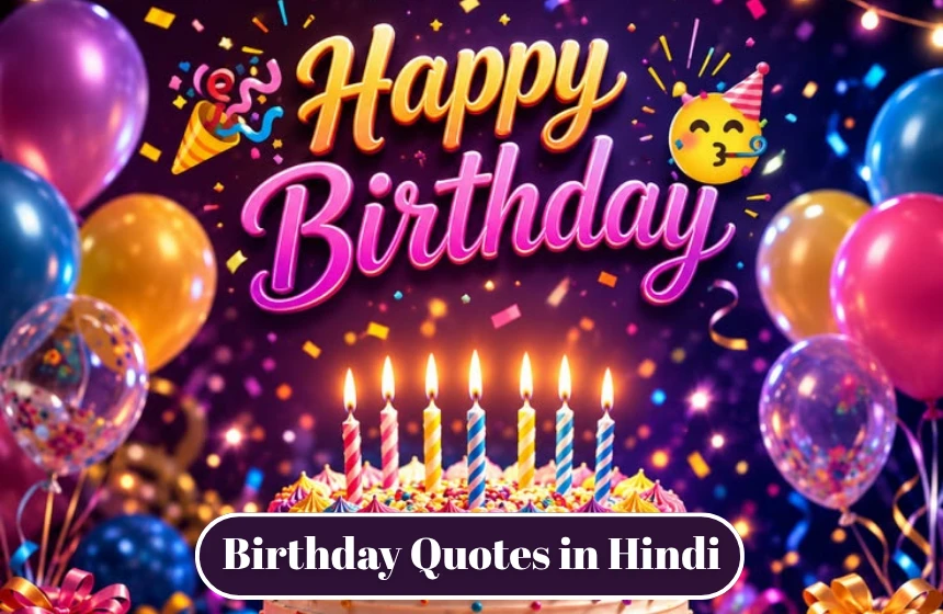 Birthday Quotes in Hindi