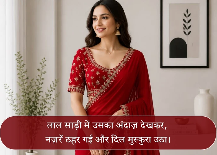 Red Saree Quotes Red Saree Quotes