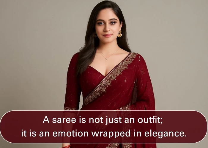 Saree Quotes in English Saree Quotes in English
