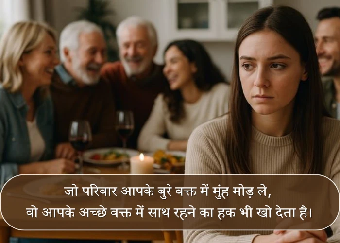 Selfish Family Quotes in Hindi Selfish Family Quotes in Hindi