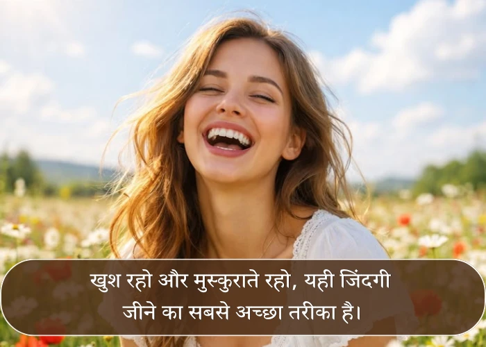 Smile Happy Quotes in Hindi Smile Happy Quotes in Hindi