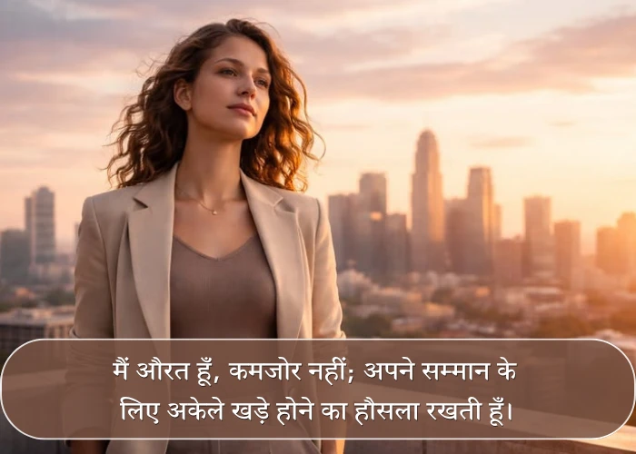 Strong Woman Self Respect Quotes in Hindi Language Strong Woman Self Respect Quotes in Hindi Language