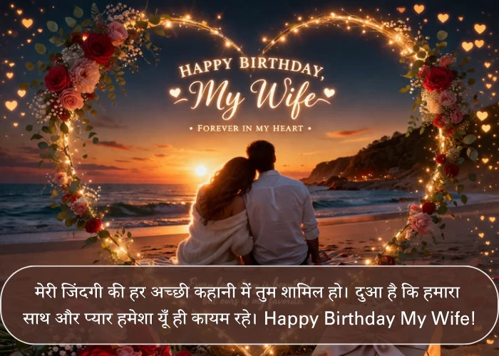 Wife Birthday Quotes in Hindi Wife Birthday Quotes in Hindi